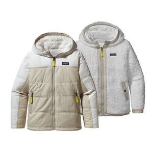 Patagonia Girls' Reversible Fuzzy Puff Hoodie